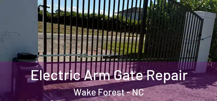  Electric Arm Gate Repair Wake Forest - NC