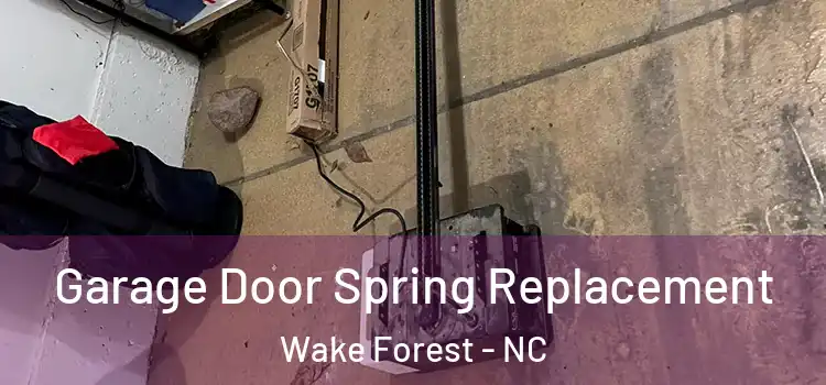  Garage Door Spring Replacement Wake Forest - NC