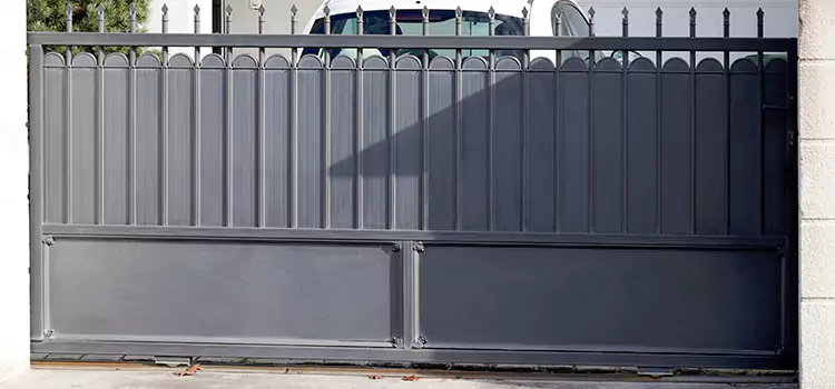 Metal Driveway Gate Installation Wake Forest