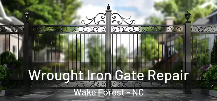 Wrought Iron Gate Repair Wake Forest - NC